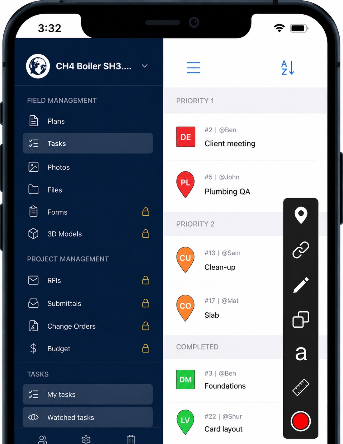 Tasks App